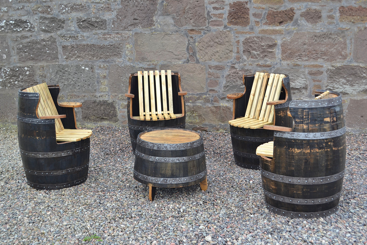 Whisky Barrel Tub Chair