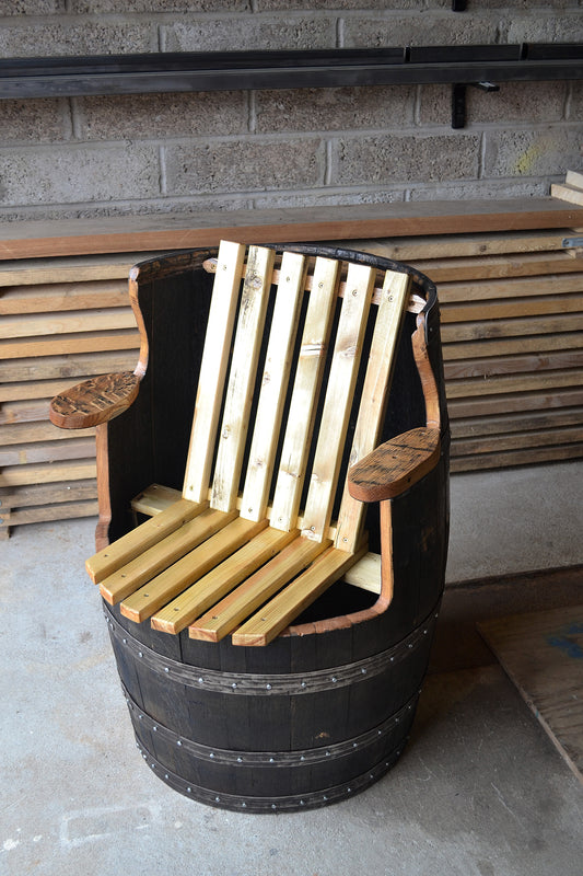 Whisky Barrel Tub Chair