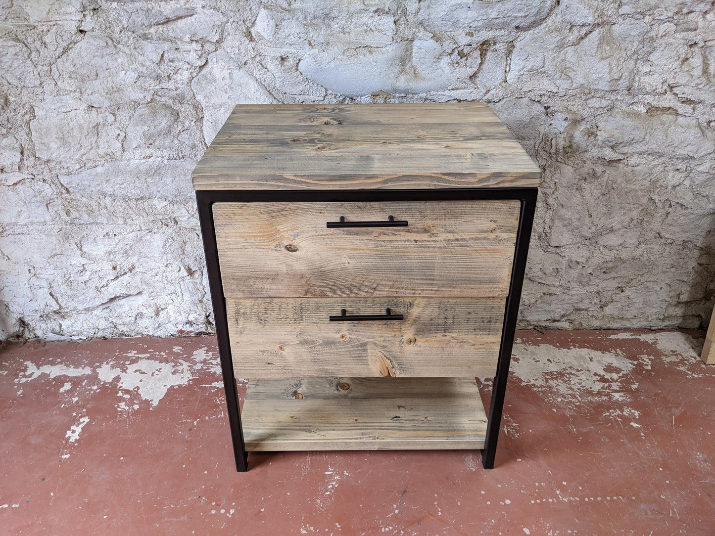 Industrial Vanity Unit with Drawers