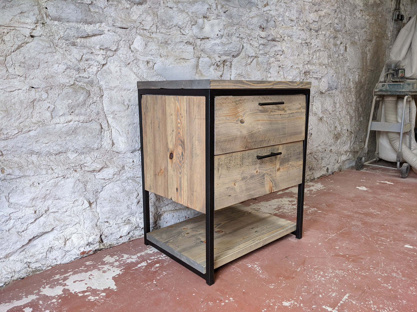 Industrial Vanity Unit with Drawers