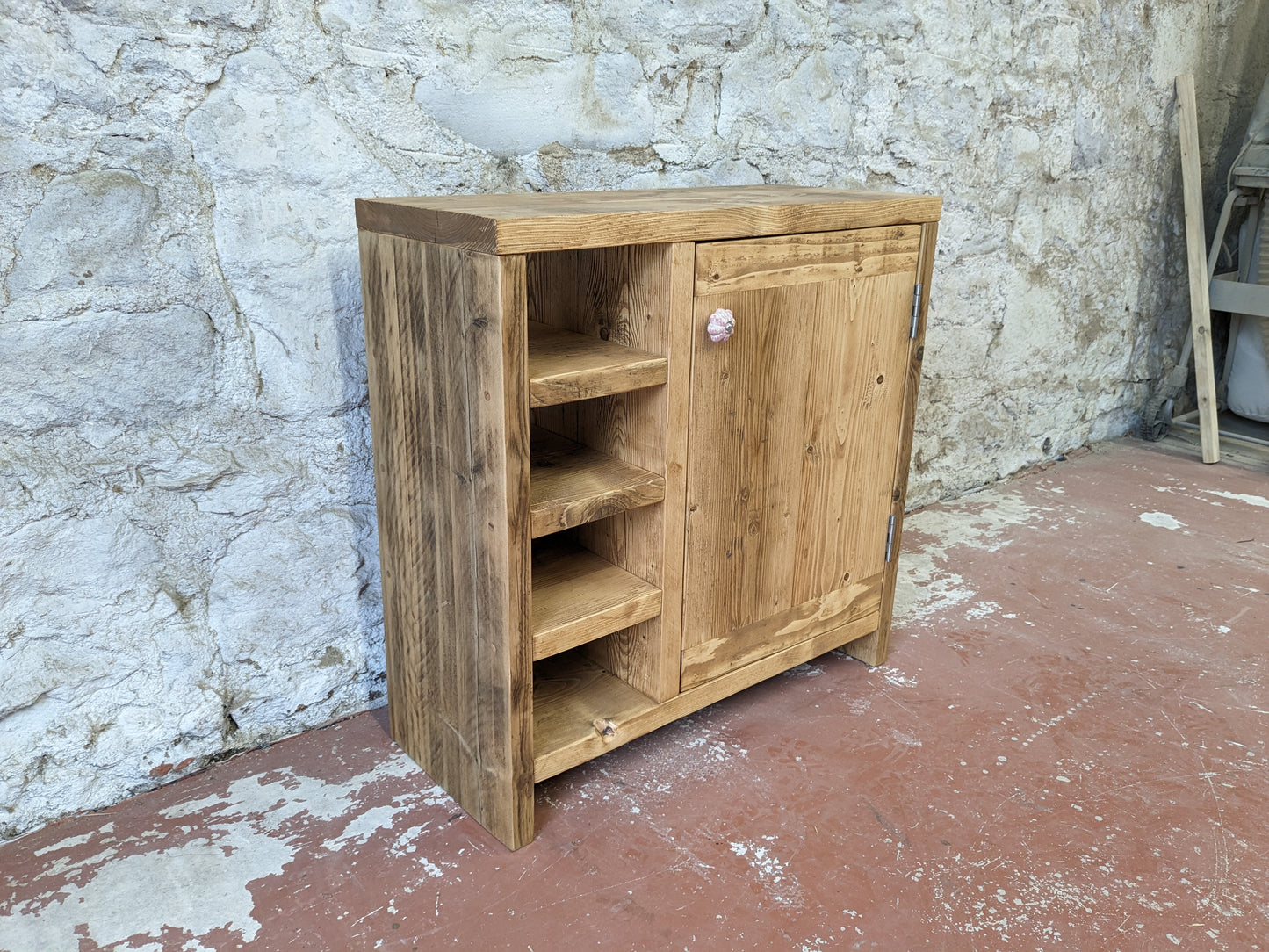 Reclaimed Wood Vanity Unit