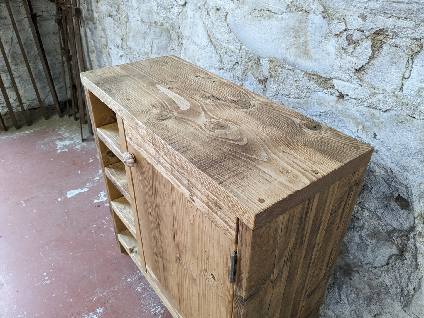 Reclaimed Wood Vanity Unit