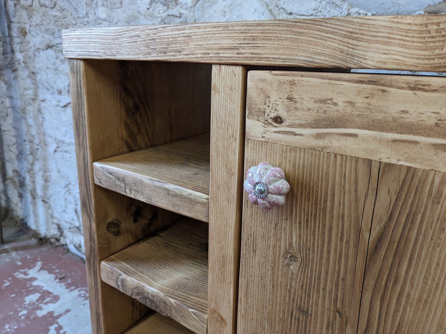 Reclaimed Wood Vanity Unit