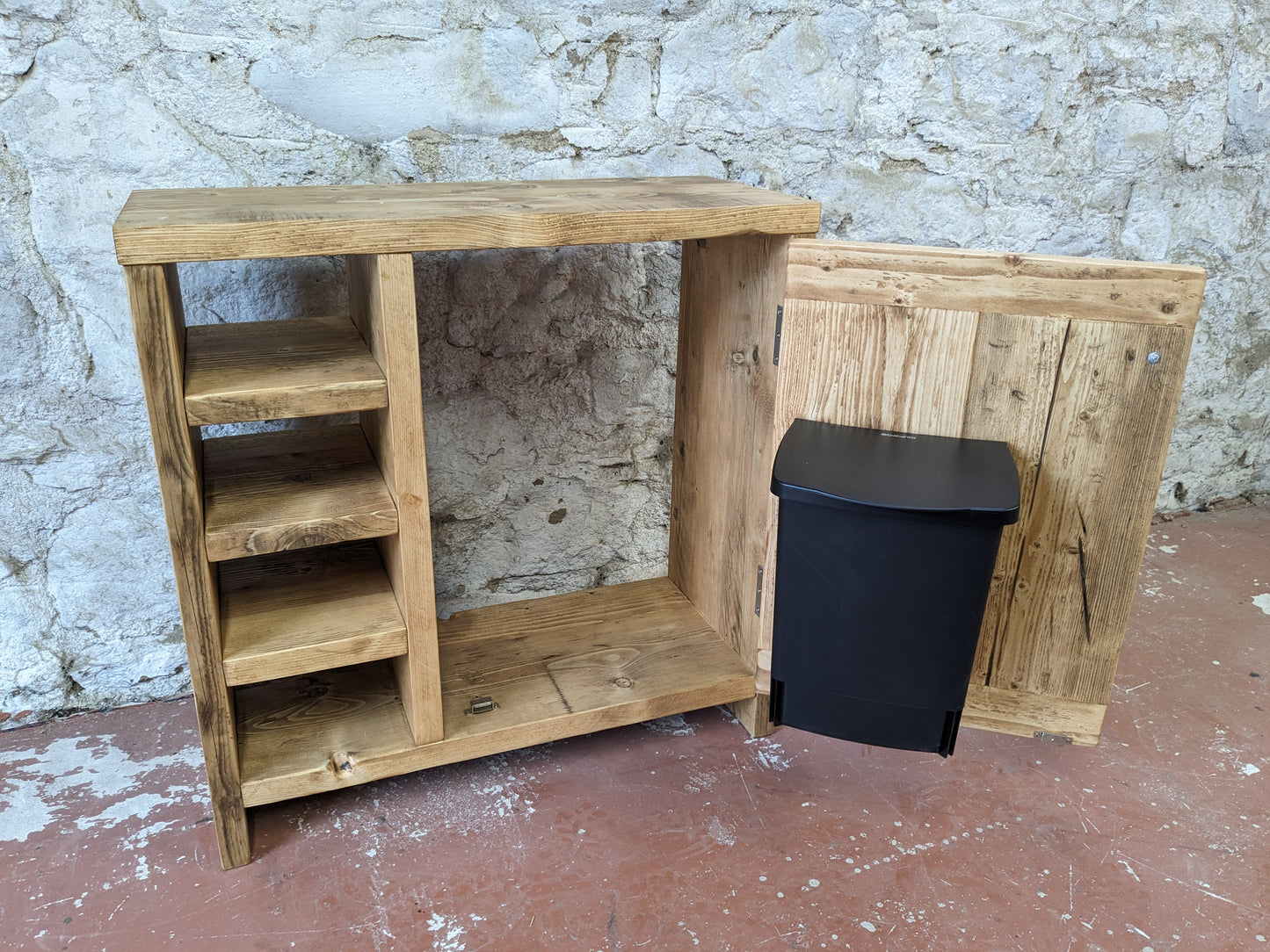 Reclaimed Wood Vanity Unit